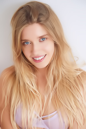 Freya Mayer Stunning Blue-eyed Blonde Is An Erotic Fantasy Come To Life