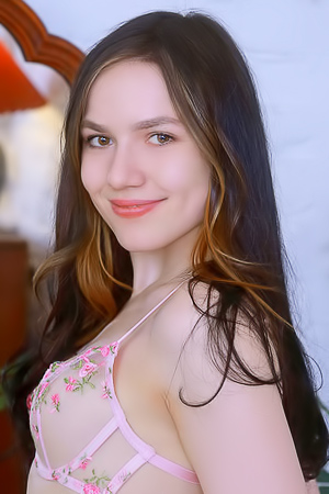 Emma In High Heels And Sexy Lingerie