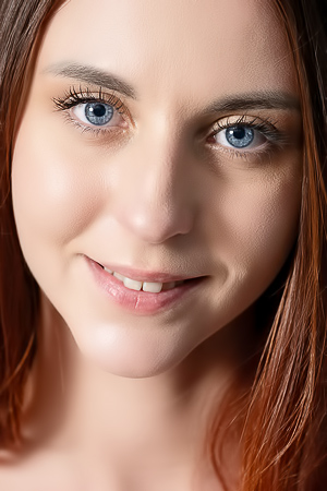 Liana Luck Blue-eyed Beauty Is Wearing Nothing But High Heels